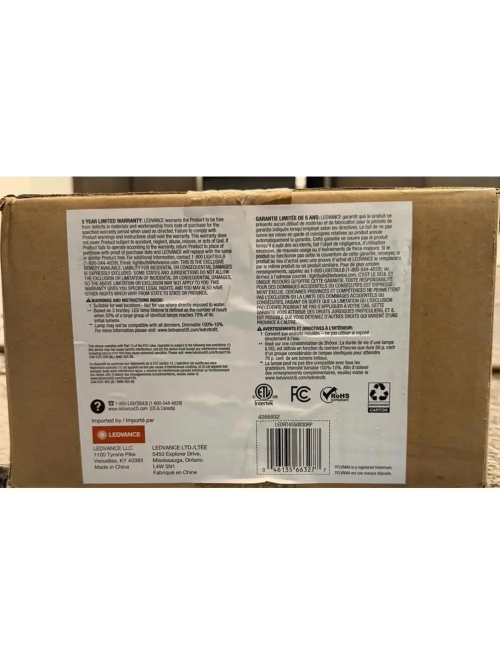 Sylvania LEDVANCE RT4 50W 4